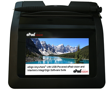 ePadLink - ePad-vision Signature Pad